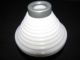 Antique @white Milk Glass Pattern Rare Ribbed Pee Wee Glass Ball Insulator Weathervanes & Lightning Rods photo 1
