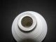 Antique @white Milk Glass Pattern Rare Ribbed Pee Wee Glass Ball Insulator Weathervanes & Lightning Rods photo 3