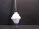 Antique @white Milk Glass Pattern Rare Ribbed Pee Wee Glass Ball Insulator Weathervanes & Lightning Rods photo 6