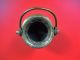 Rare Small Antique Bronze Tripod Cauldron,  18th Century Ad. Metalware photo 4
