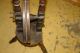 Spinning Wheel Part Circa 1800s Antique Primitive Wood Parts Other photo 8
