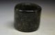 Delicate Chinese Fine Old Jade Carved Thumb Ring & H S Culture 1181 Rings photo 3