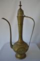 Antique Middle Eastren Brass Pitcher Middle East photo 2