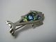 A Taxco Artisan Sterling Silver Fish Pin Brooch Abalone Shell Mexico Ca1950s Other photo 2