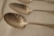 Collection Of Antique And Vintage Silver Plated Spoons With 2 Condiment Forks Flatware & Silverware photo 4