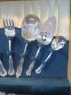 41 Pc Set National Silver Queen Elizabeth 2x Tsted Silverplate Flatware Serve 6 Flatware & Silverware photo 3