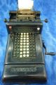 Antique Burroughs Adding Machine Working Keys With Handle Non Add Repeat Keys Cash Register, Adding Machines photo 1