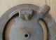 Antique 2 Metal Jd Farm Planter Plate Covers Y2597b Steampunk Art Primitives photo 5