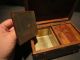 Antique Vintage Style Wood English Tea Caddy Box Chest Boxes photo 5