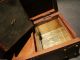 Antique Vintage Style Wood English Tea Caddy Box Chest Boxes photo 6