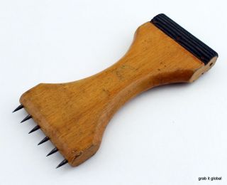 Vintage C.  S.  Osborne & Co Web Stretching Oak Upholstering Hand Tool photo