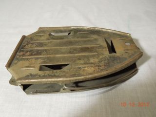 Antique/vintage/primitive Flat Iron Stand/holder/trivet photo