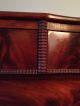 Antique American Empire Flame Mahogany Dresser C.  1850s Xlnt 6 Drawers 1800-1899 photo 5