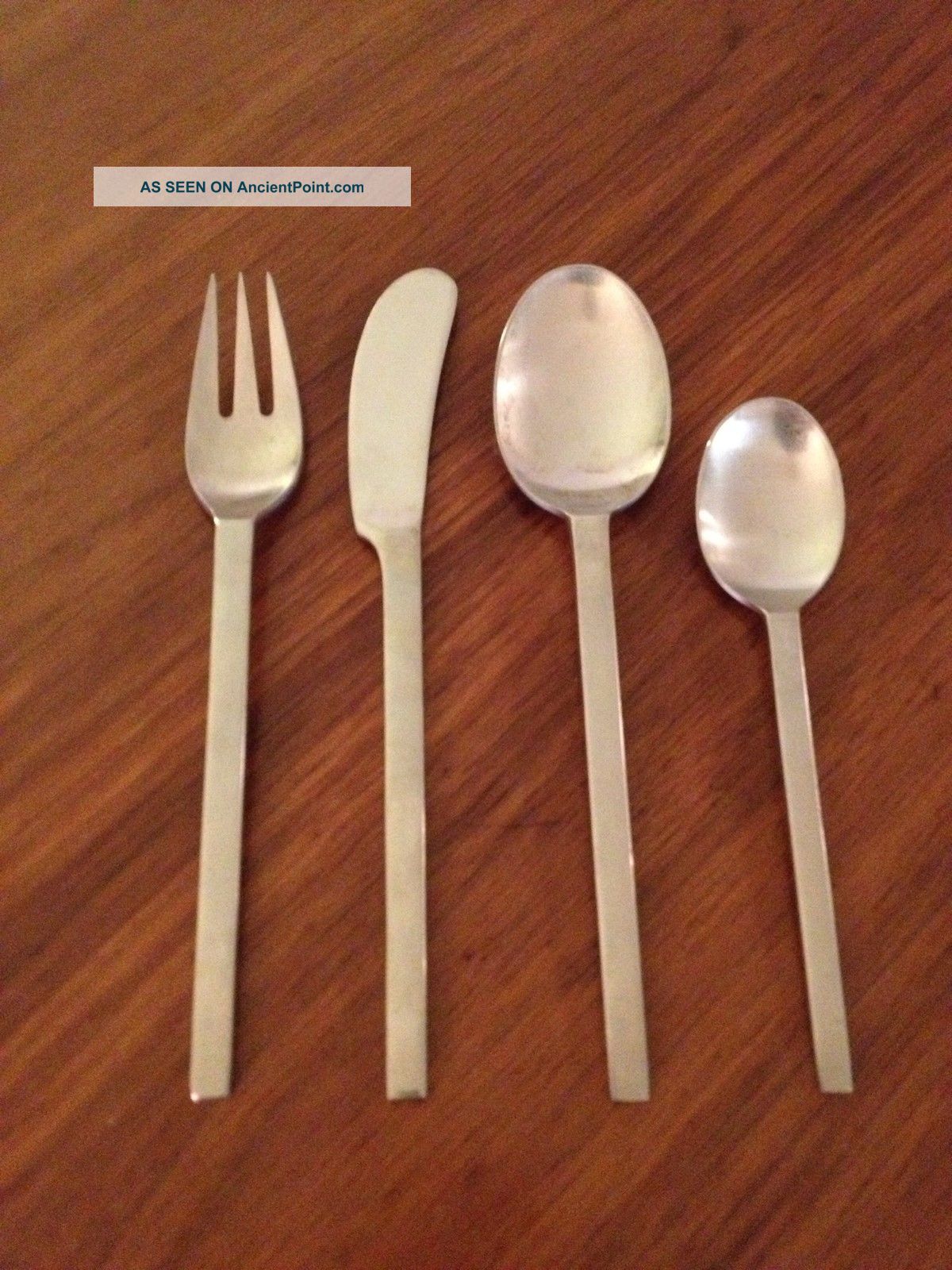 Dansk Ingot Flatware Jhq Quistgaard 29 Pcs Japan Towle Eames Era Mid-Century Modernism photo