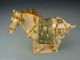Rare Dignity Collectable Chinese Tang Dy Sancai White Glaze Aga War Horse Other photo 2
