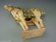 Rare Dignity Collectable Chinese Tang Dy Sancai White Glaze Aga War Horse Other photo 3