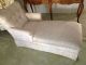 French Provincial Fainting Couch/ Vintage French Chaise Lounge Chair Upholstered Post-1950 photo 4