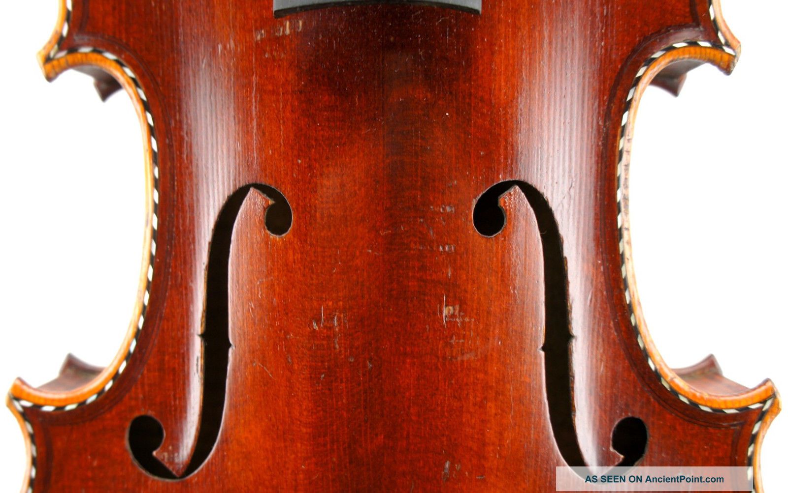 Gorgeous Antique French Violin C.  1900 - For Restoration And Repair - String photo