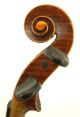 Gorgeous Antique French Violin C.  1900 - For Restoration And Repair - String photo 3