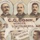 Sousa 1890 ' S C.  G.  Conn Band Instruments Elkhart Worcester Gilmore Levy Ad Card Wind photo 5