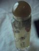 Antique Oriental Reverse Painting Perfume Snuff Bottle - Cricket,  Praying Mantis Perfume Bottles photo 6
