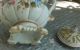 Antique Italy Teapot Unique Scallop & Floral Design Huge Teapots & Tea Sets photo 7