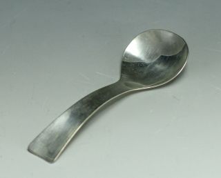Vintage Allan Adler Sterling Silver Tasting Spoon 32.  65gms photo