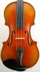 Exceptional Antique Czech Violin - Mathias Heinicke Geigenbaur Bohemia C.  S.  R.  1935 String photo 1