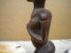 Wood Carving From Tanzania Women Suckling Her Baby Sculptures & Statues photo 3