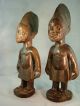 118,  Authentic Egba Abeokuta Ibeji Male & Female Pair,  Yoruba / Santeria Sculptures & Statues photo 4