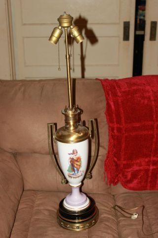 Vintage Double Socket Lamp (tito Landi - Paris) - Works photo