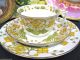 Antique 1890 ' S Adderley Gwen Trio Tea Cup And Saucer Duo Flowery Cups & Saucers photo 1