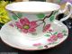 Adderley Pinky Blossoms Tea Cup And Saucer Duo Flowery Cups & Saucers photo 3