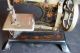 Antique Tin & Cast Iron Decorated Toy Sewing Machine - Germany Sewing Machines photo 4