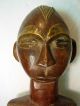 Exquiste & Unique Fang Bieri Reliquary Figure With Brass Sheeting,  Gabon Masks photo 1