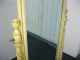 Vintage French Country Cottage Cheval Mirror Off White Mid Century Modern Mirrors photo 6