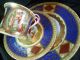 Antique German Tea Cup And Saucer Trio Roman Scene Encrusted Gold Gilt C1880 Cups & Saucers photo 5