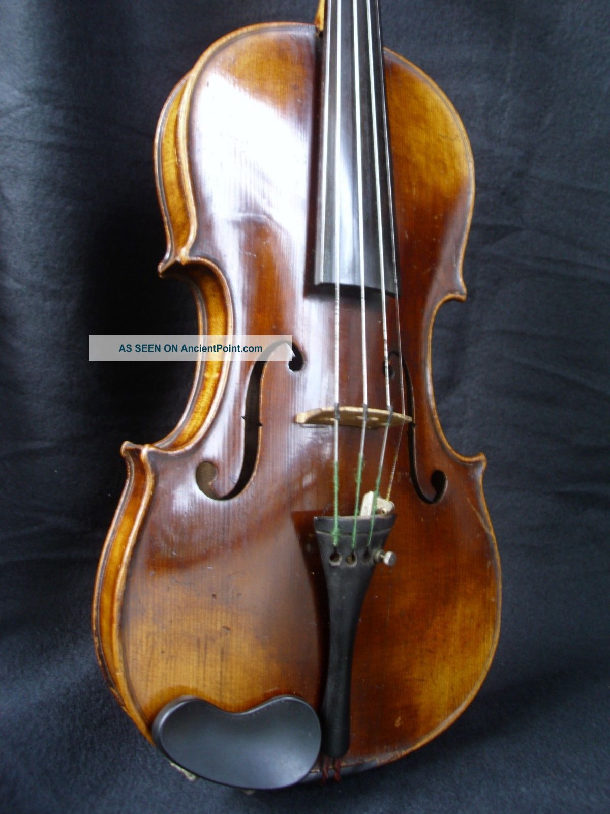 Very Rare Antique Hungarian Violin By J.  Stowasser,  Budapest - Case String photo