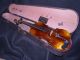 Very Rare Antique Hungarian Violin By J.  Stowasser,  Budapest - Case String photo 2