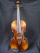 Very Rare Antique Hungarian Violin By J.  Stowasser,  Budapest - Case String photo 3