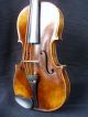 Very Rare Antique Hungarian Violin By J.  Stowasser,  Budapest - Case String photo 6