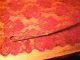 Antique Leather Fly Swatter W/ Twisted Wire Handle - Collectible Primitive Primitives photo 2