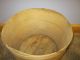 Vintage Cheese/ Bushel Barrel Basket Wood Round Shape Diameter 15,  14 Tall Boxes photo 1