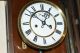 Antique German Two - Weight Wall Clock - A.  W.  & Co.  Signed Movement Clocks photo 8