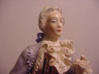 Cordey Lace Porcelain French 194os Gentleman - 11 