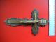 Art - Deco Bronze Wall - Crucifix,  Ca.  1930 Ad.  Geometric Design Metalware photo 3