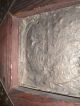 19th C.  Quality Art Nouveau Pewter Plaques Secured To Wood Frames Dawn & Dusk Metalware photo 8