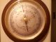 Antique Mahogany Wood Look Barometer Weather Staition (airguide) V Early Model Barometers photo 1