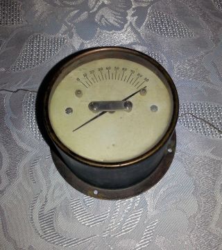 Vintage Small Dial Galvanometer photo