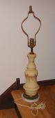 Glass Lamp Marble Brass Base Chic Italy Tall 31 
